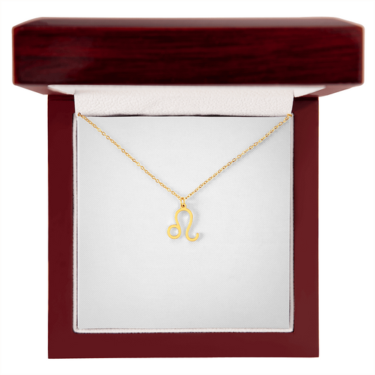 Zodiac Symbol Necklace – Personalized Astrology Pendant
